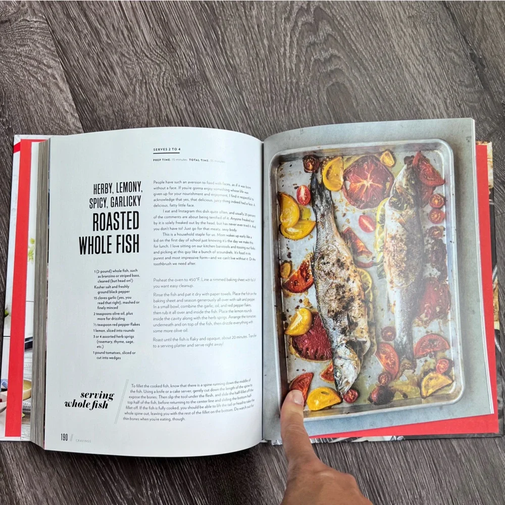 Chrissy Teigen CRAVINGS Hardcover Cookbook Comfort Food Recipes NWOT